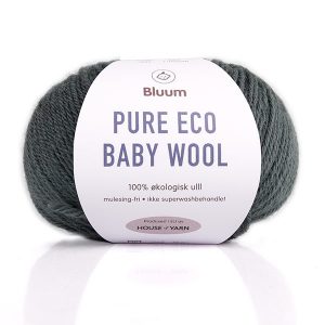 Bluum Pure Eco Baby Wool Grågrønn 1333