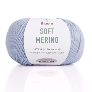 Bluum Soft Merino Ull Lys blå 3011